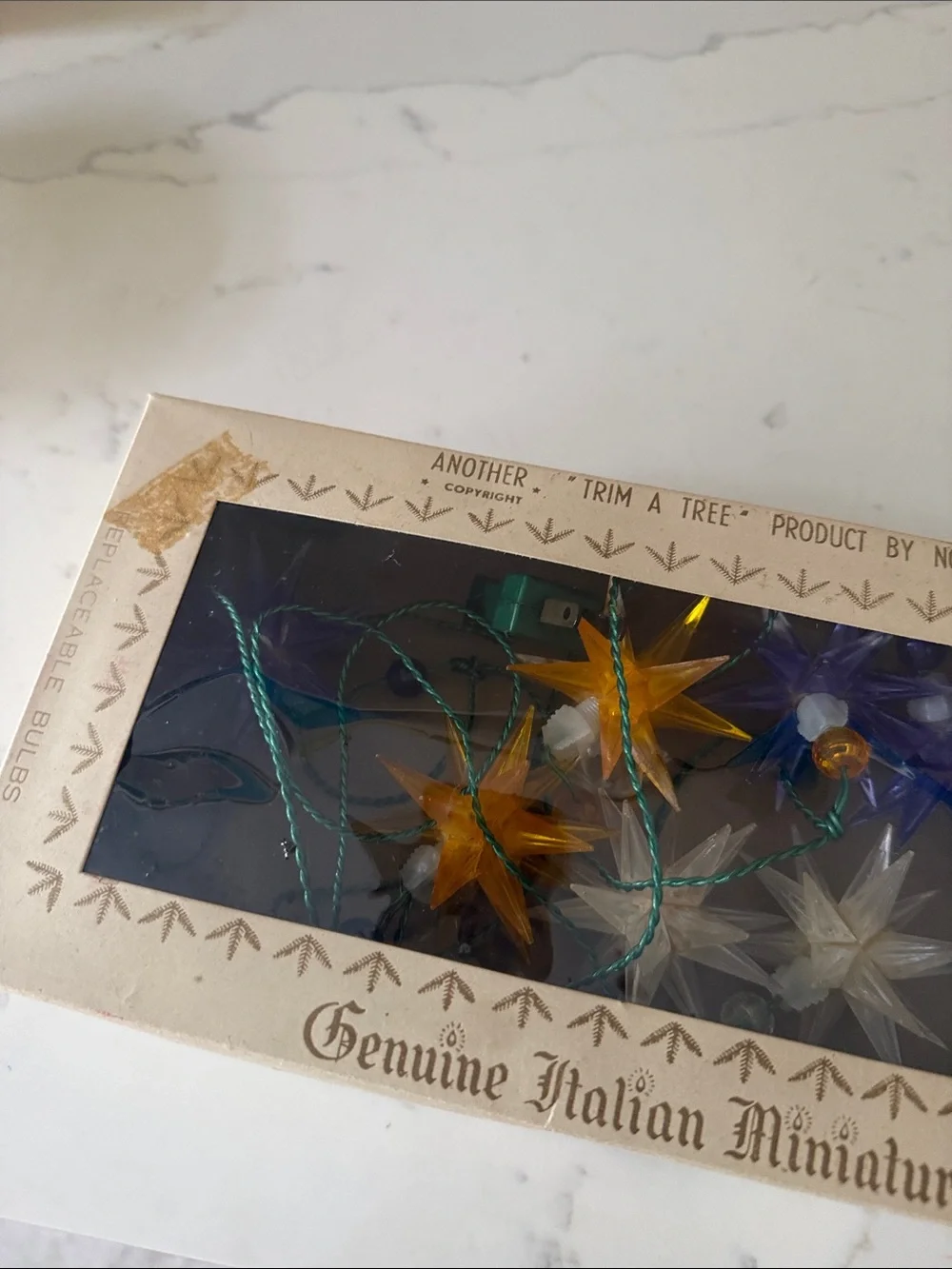 Vintage Italian Atomic  String Lights